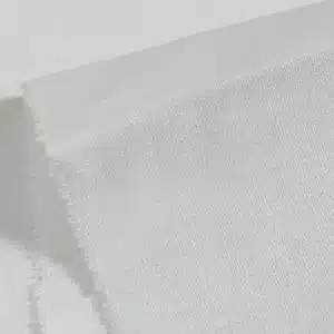 Close-up texture of Linen Cotton Fabric showing natural slubs and cotton softness