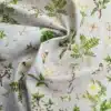 Linen Cotton Fabric printed with custom digital design