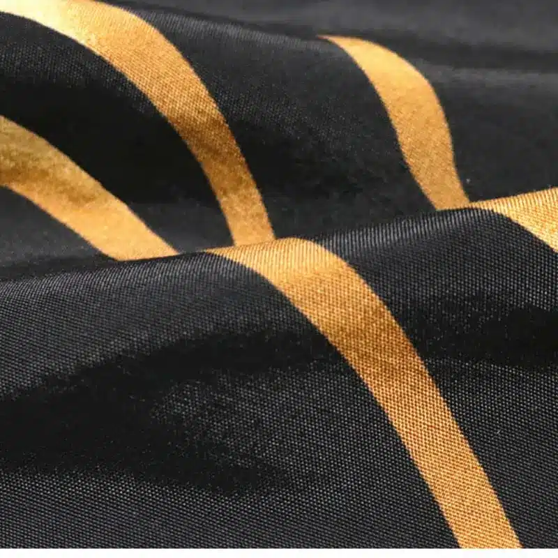 Printed scarf made from lightweight Habotai fabric