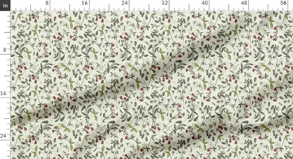 Design your own Ramie Cotton Fabric online