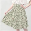 Summer dress made with Ramie Cotton Fabric