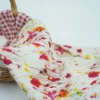 Custom printed Tencel Satin Fabric for boutique projects