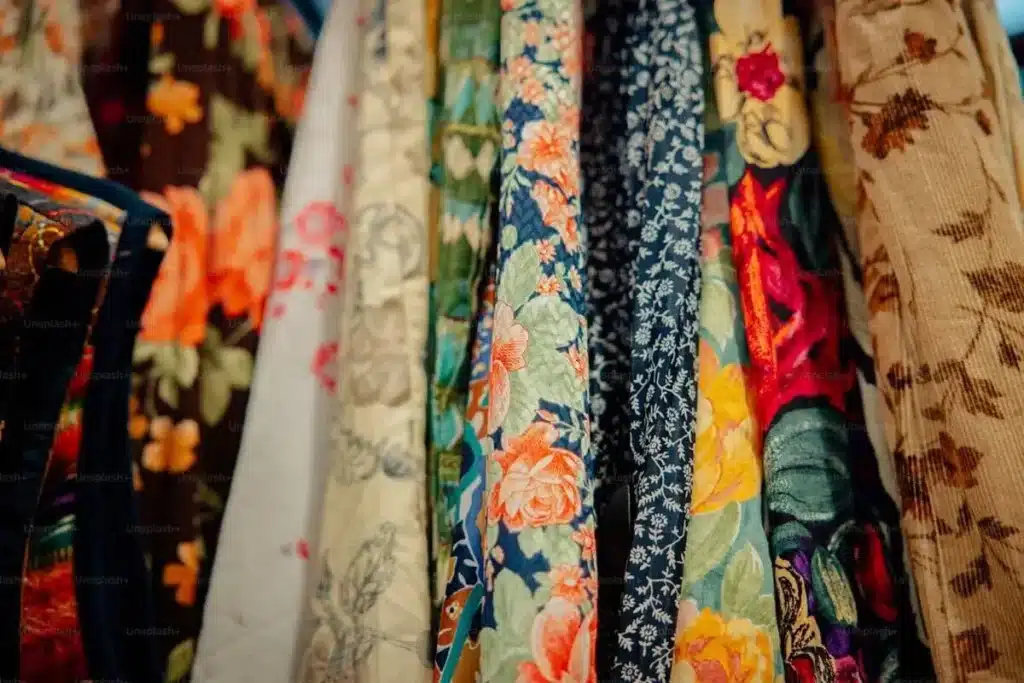 Printed fabric using DIY techniques
