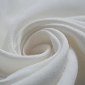 Close-up of soft 100% Rayon Twill Fabric texture