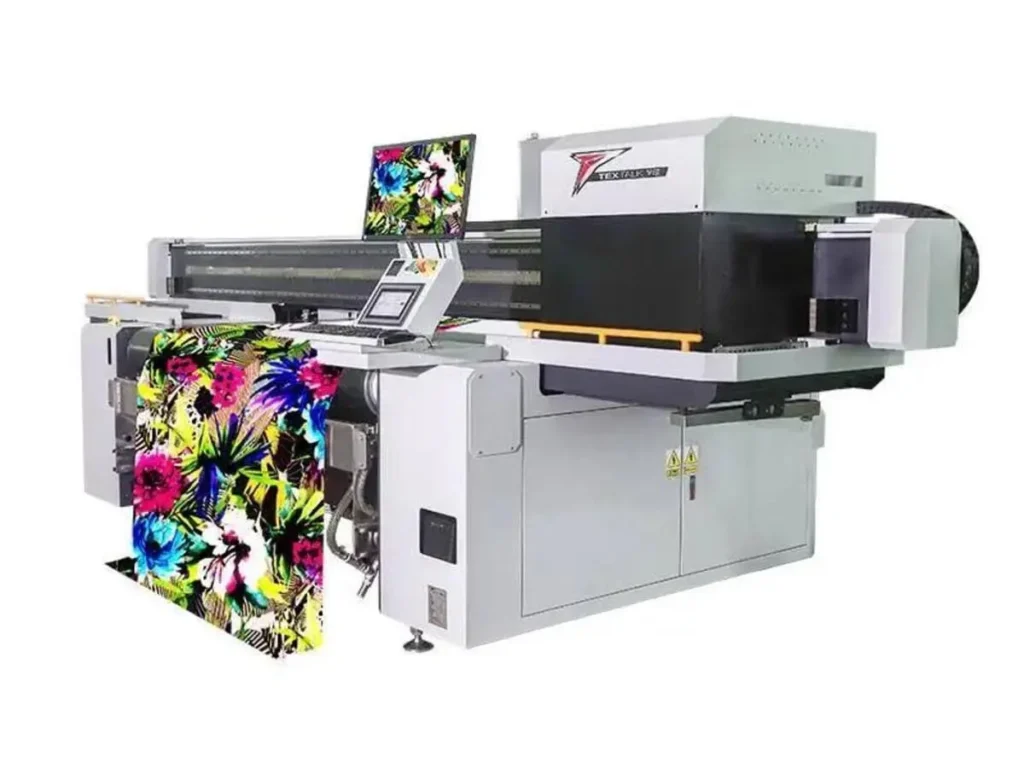 Digital printing on cotton fabric for custom single jersey textile designs