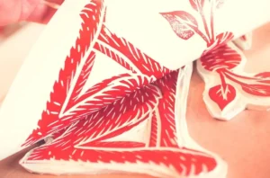 Custom printed acrylic fabric for sweaters scarves blankets and winter textile products