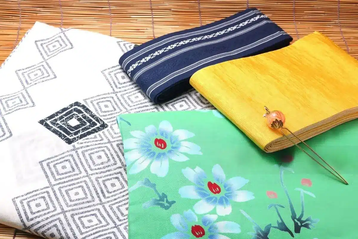 Custom printed bamboo fabric with soft textile patterns for sustainable clothing and home products