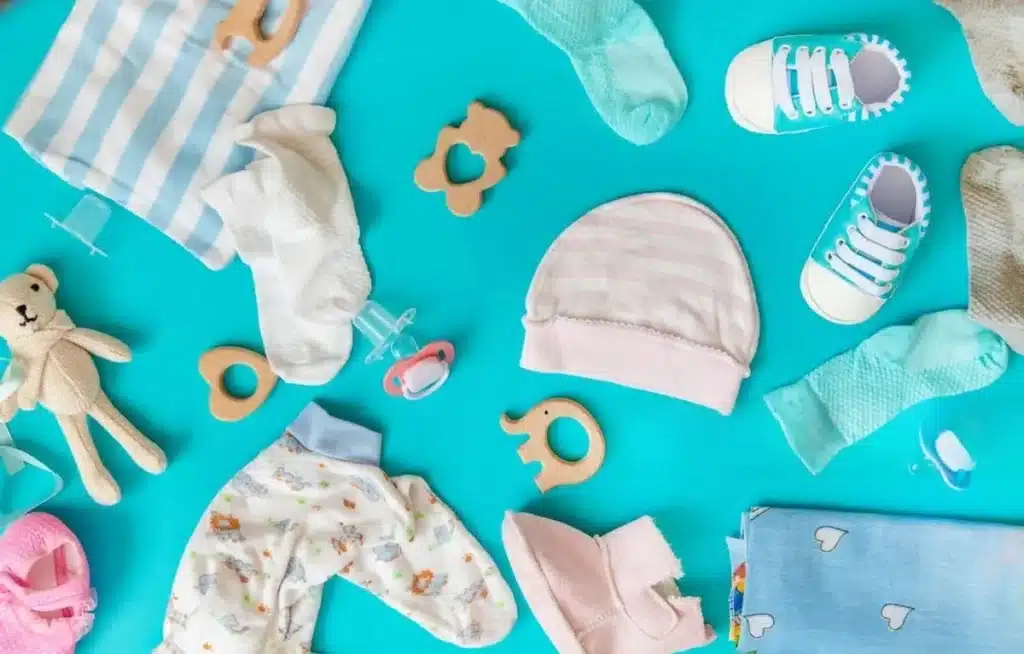 Best fabrics for baby products including cotton bamboo muslin and organic cotton