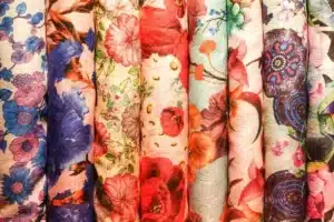Printed fabric applications for fashion, home decor, baby products, and accessories