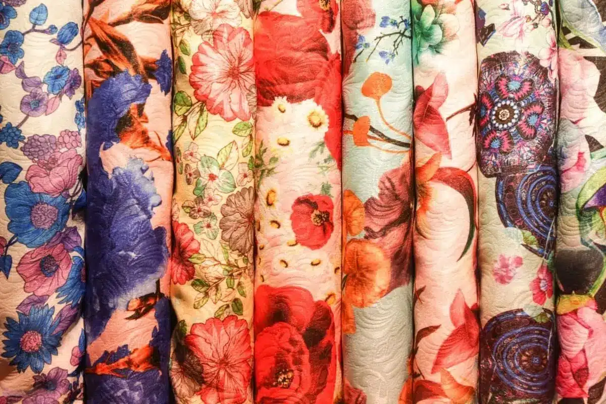 Printed fabric applications for fashion, home decor, baby products, and accessories