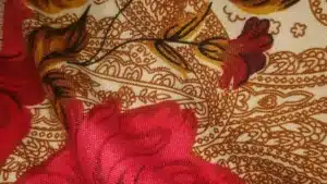 Custom printed spandex fabric with colorful patterns for swimwear activewear and stretch apparel products